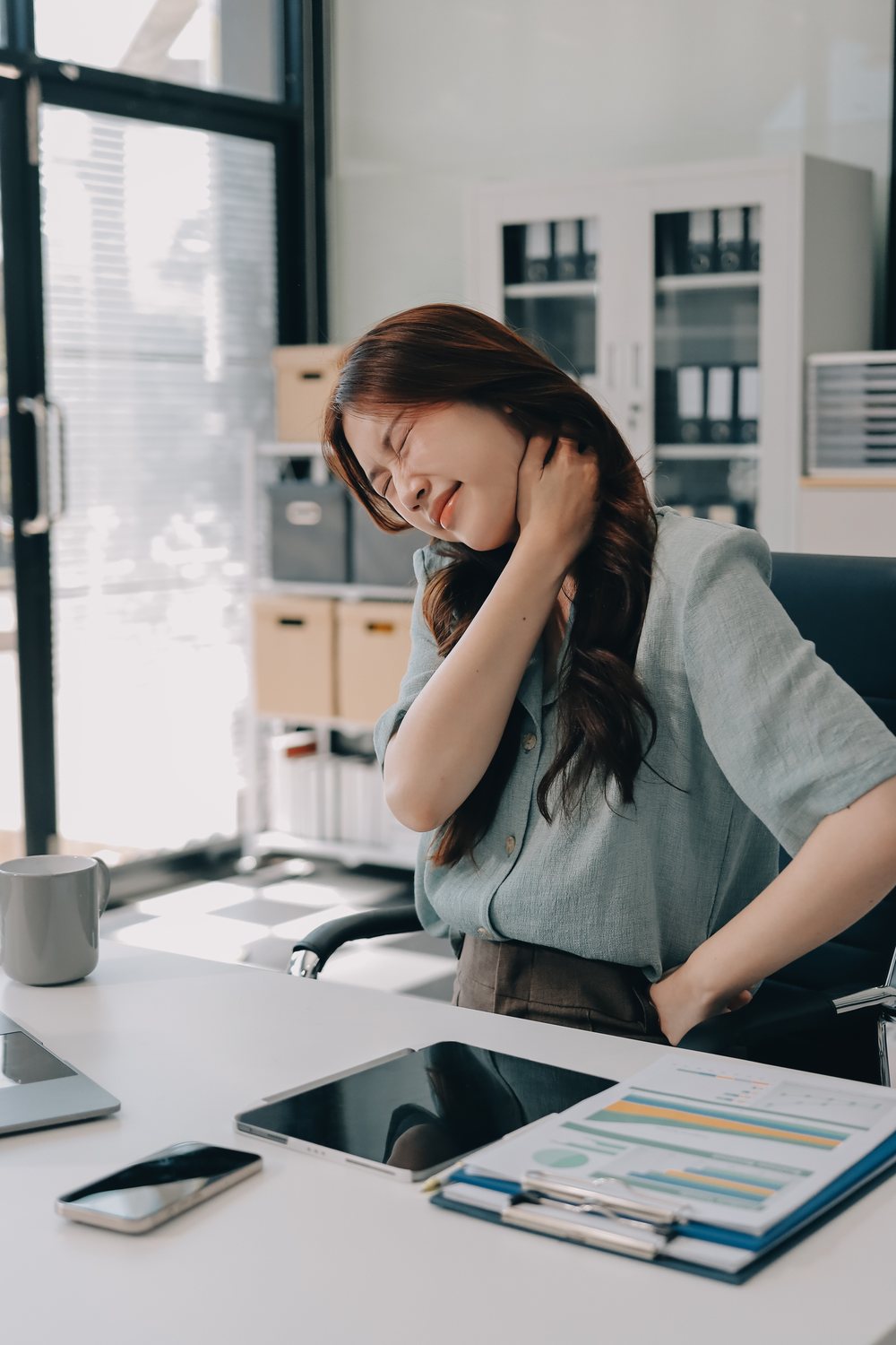 목 · 허리 통증
